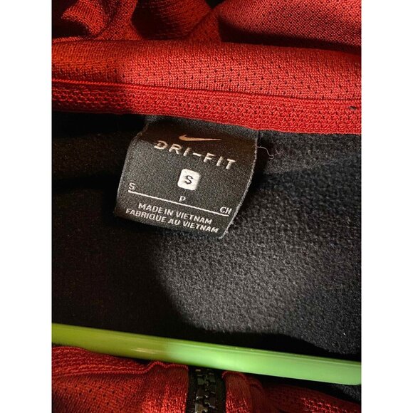 Nike USC Trojans Black Red Mens S Tech Full Zip Hoodie Dri Fit Therma - Picture 4 of 8